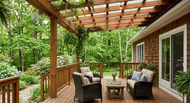 Covered Deck Installation in Worcester, MA