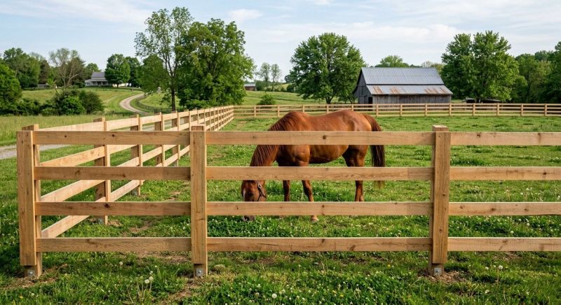 Equine Fence Installation in Roseville, CA
