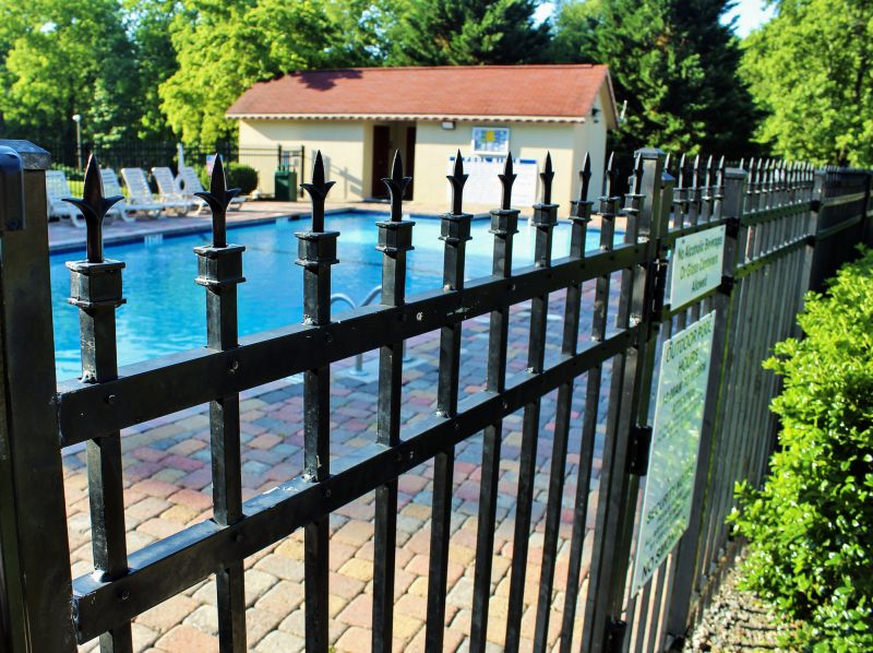 Metal Pool Fence Installation in St Louis, MO