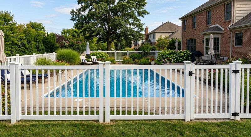 Pvc Pool Fence Installation in Grand Rapids, MI