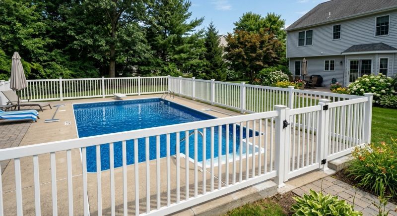 Pvc Pool Fence Installation in Kansas City, MO