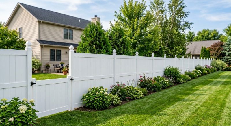 Pvc Privacy Fence Installation in Pearland, TX