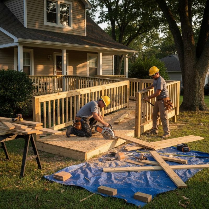 Wheelchair Ramp Construction in Wilmington, NC