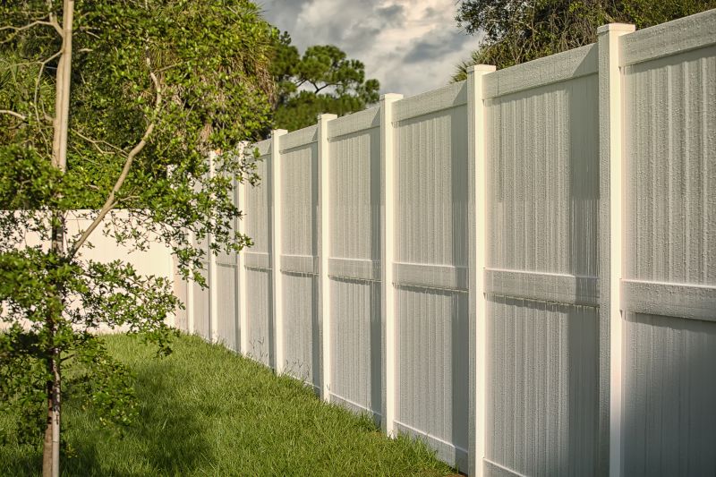White Pvc Fence Installation in Alpharetta, GA